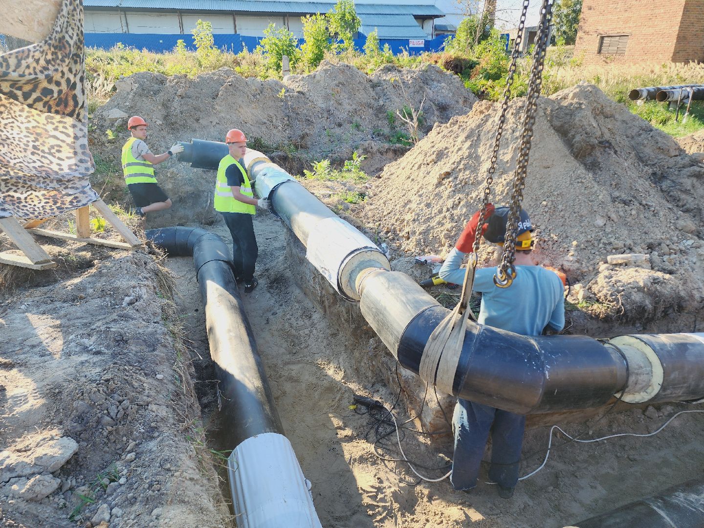 ЖКХ, Капитальный ремонт, Теплосети, отопление, ОЗП, Егорьевск, Подмосковье, Московская область,