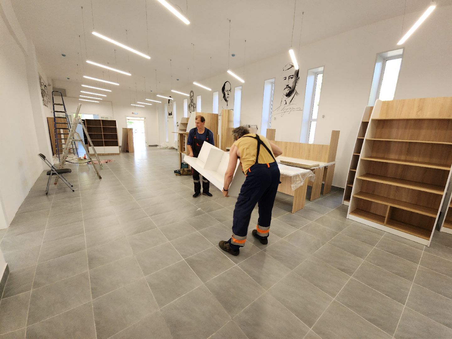 библиотека, рузская библиотека, капитальный ремонт, руза, рузский городской округ, московская область, подмосковье,