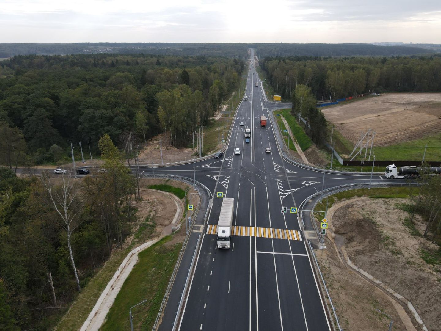 серпухов, трасса А108, ООО СП АВТОБАН», ремонт дорог, Московское большое кольцо,
