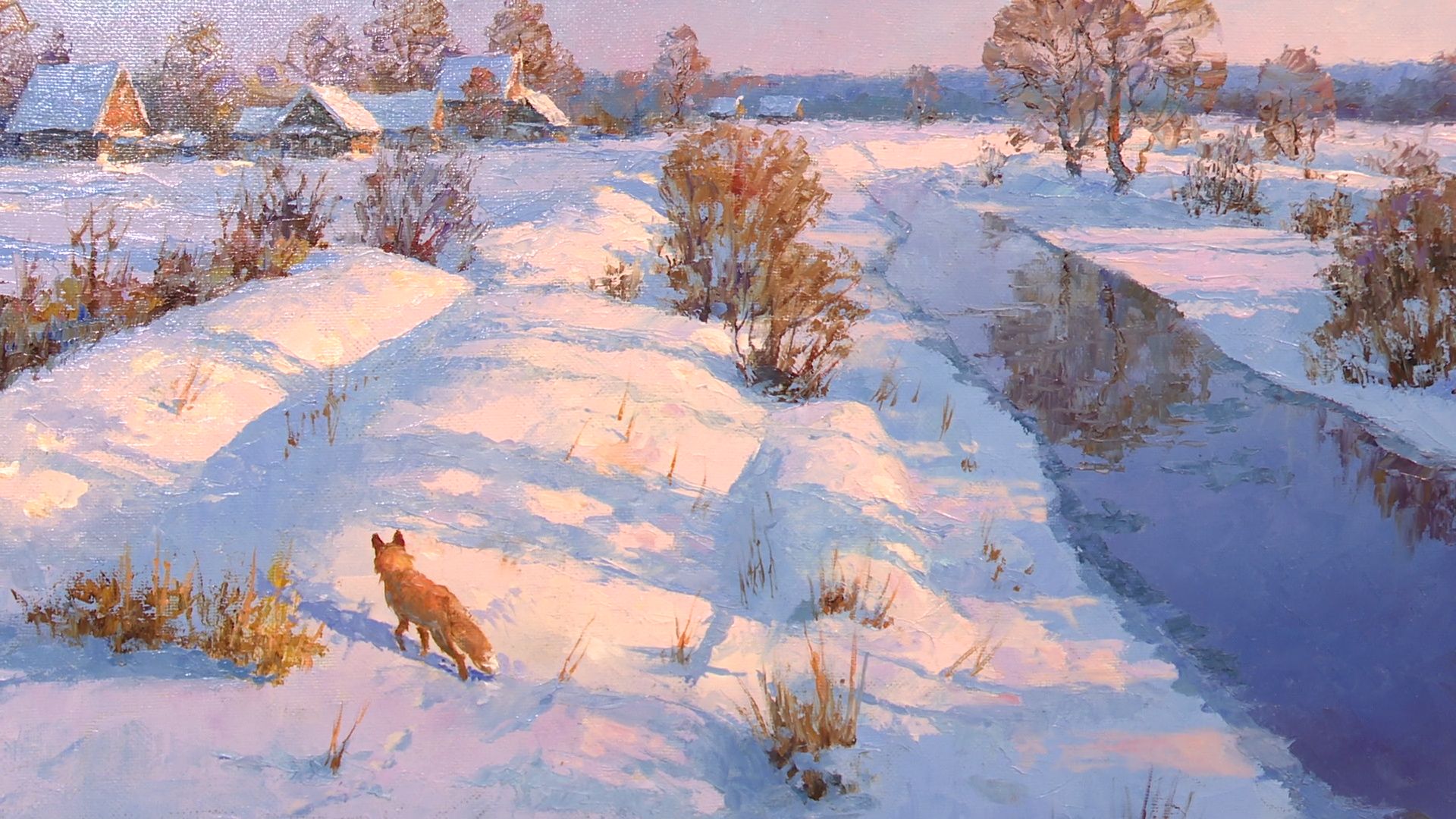 Реутов, выставка, музей, Как прекрасен этот мир, живопись, картины,Дмитрий Левин,