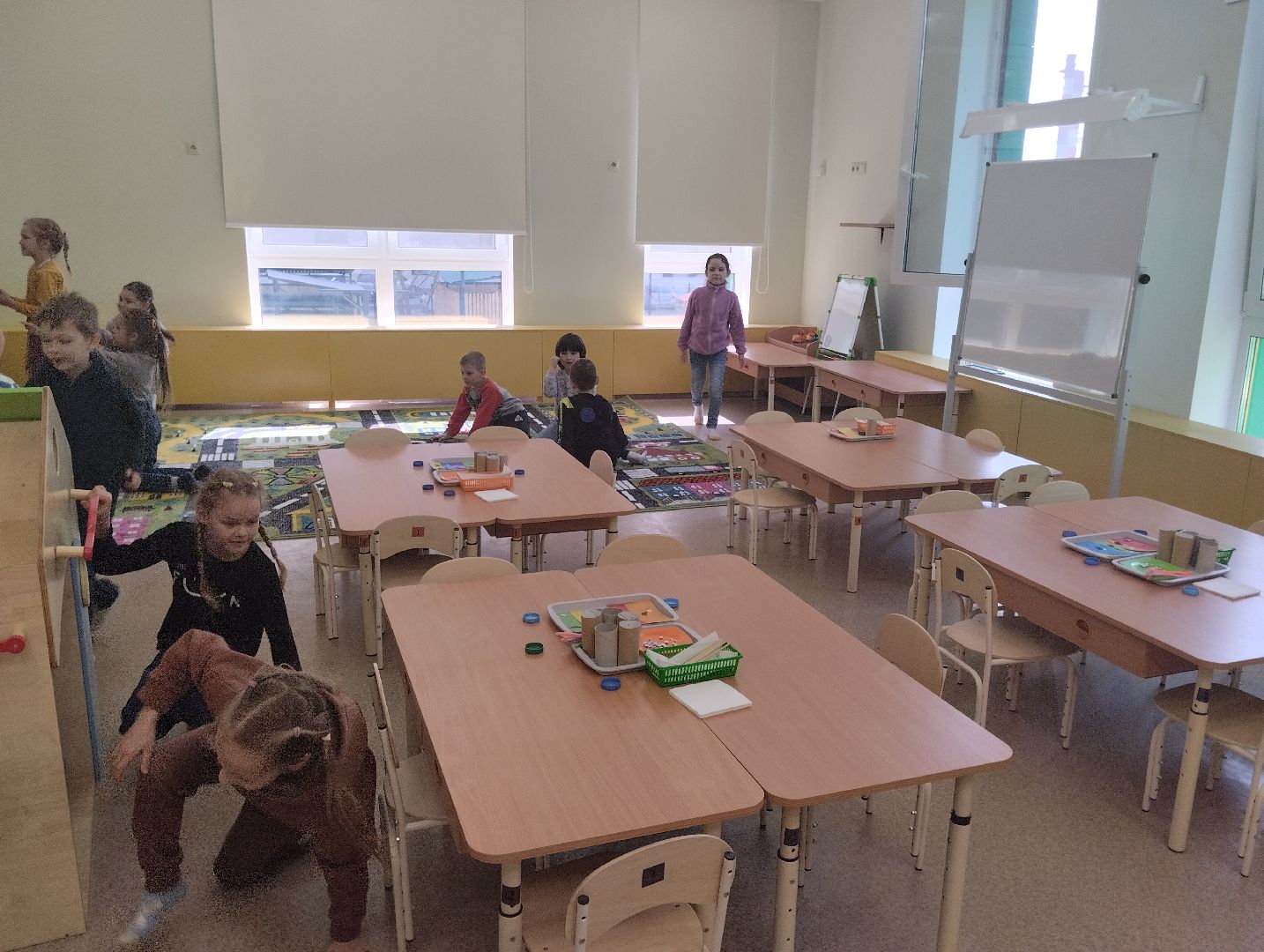 Детский сад, открытие