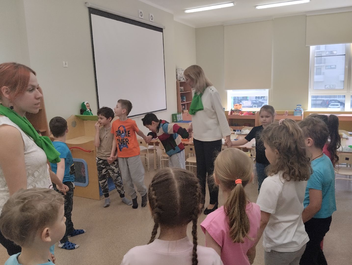 Детский сад, открытие