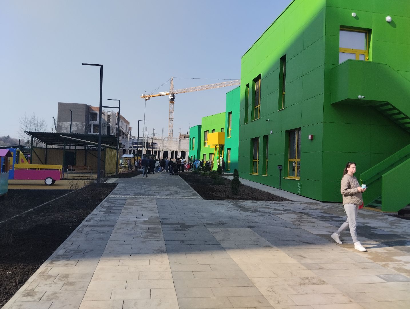 Детский сад, открытие