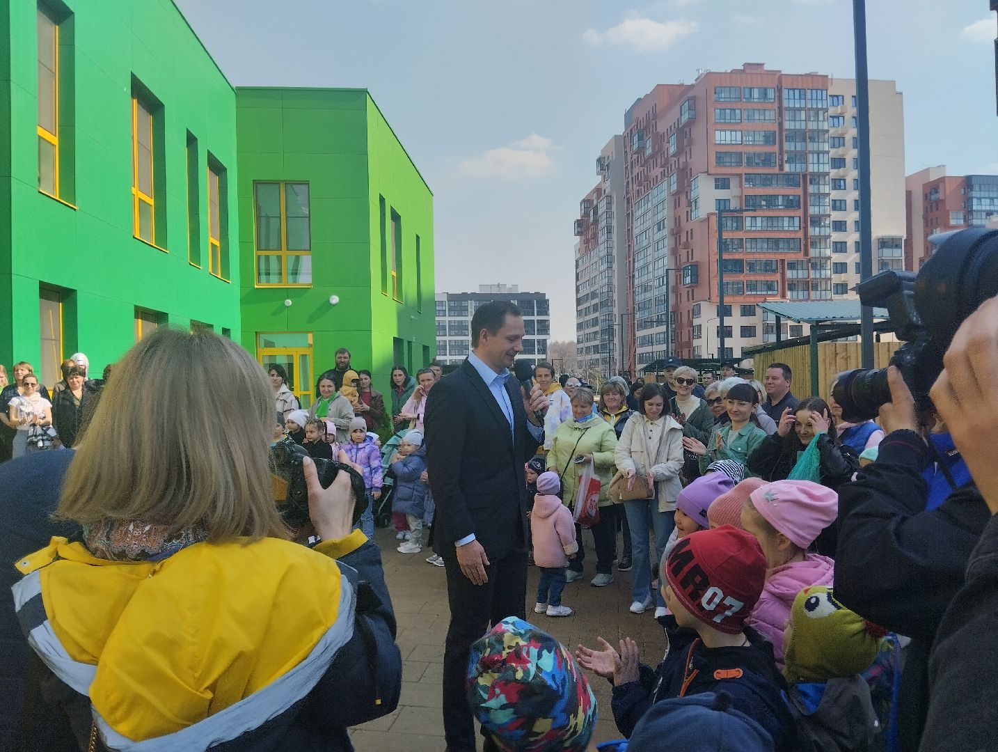 Детский сад, открытие