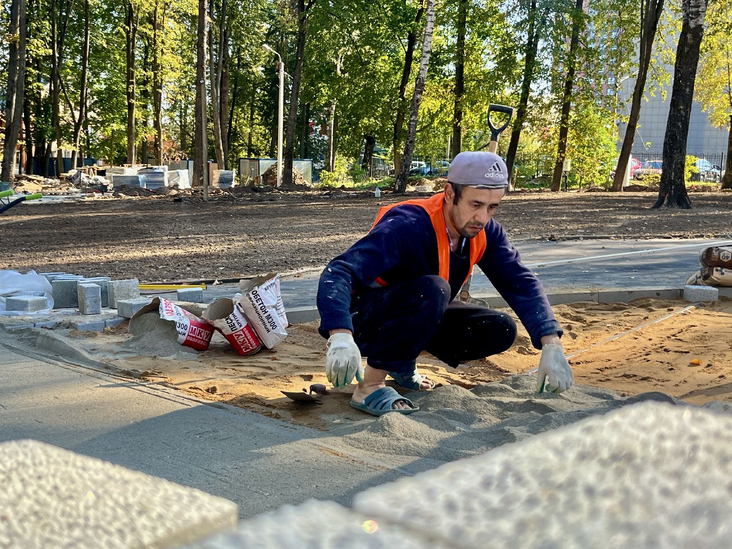 наро-фоминск, наро-фоминский городской округ, Бобруйский сквер, благоустройство 2024,