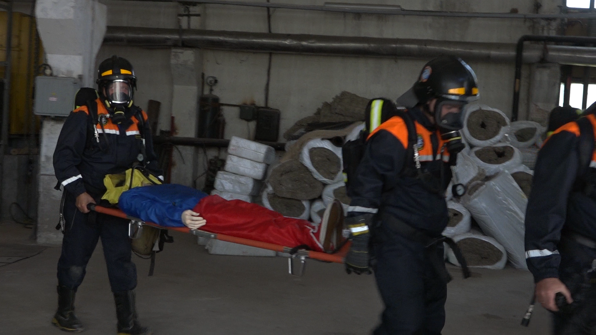 учения антитеррор, учения го и чс, Власиха котельная 3, тренировка ликвидация ЧС, Промспас,