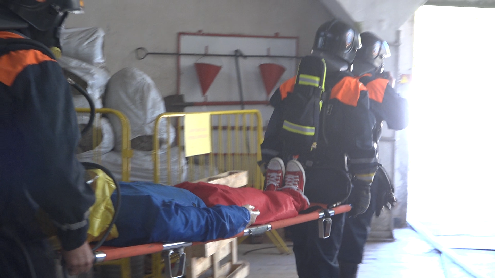 учения антитеррор, учения го и чс, Власиха котельная 3, тренировка ликвидация ЧС, Промспас,