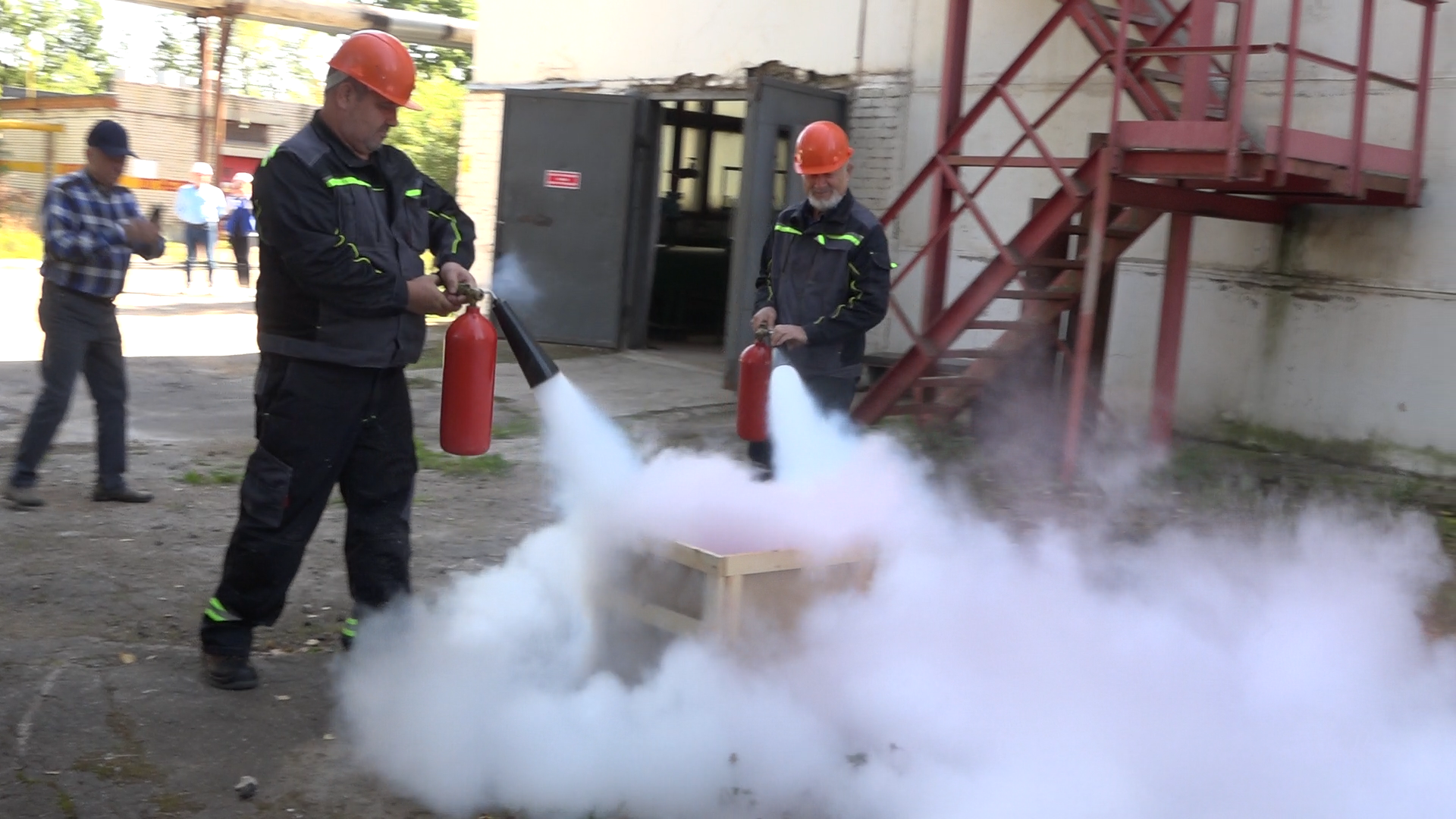 учения антитеррор, учения го и чс, Власиха котельная 3, тренировка ликвидация ЧС, Промспас,