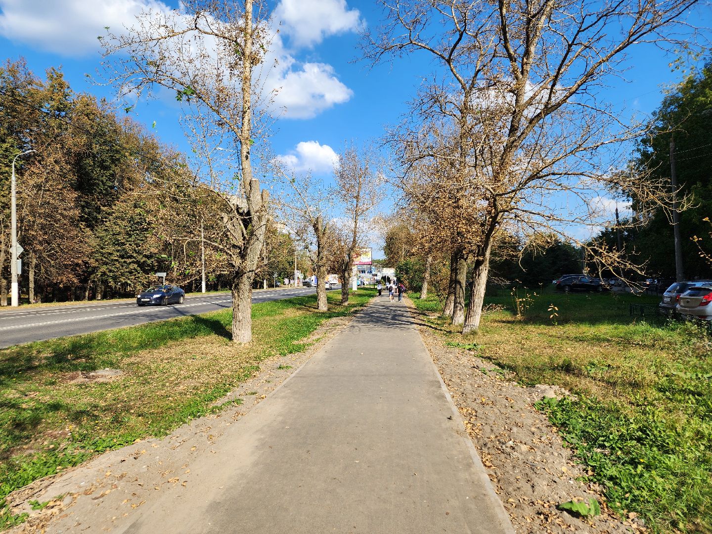 чехов, дороги, тротуар, ремонт,