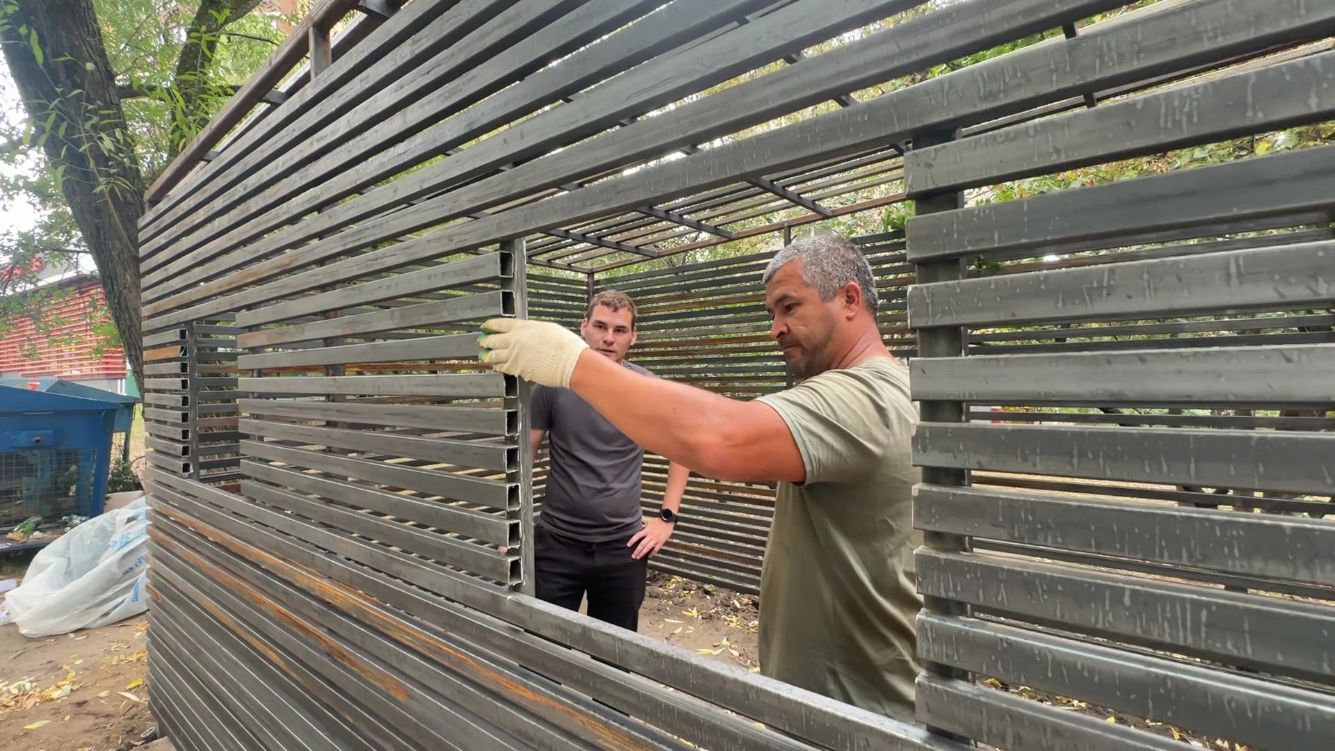 Реутов, контейнерные площадки, единый стиль, мусор, мусорные контейнеры,