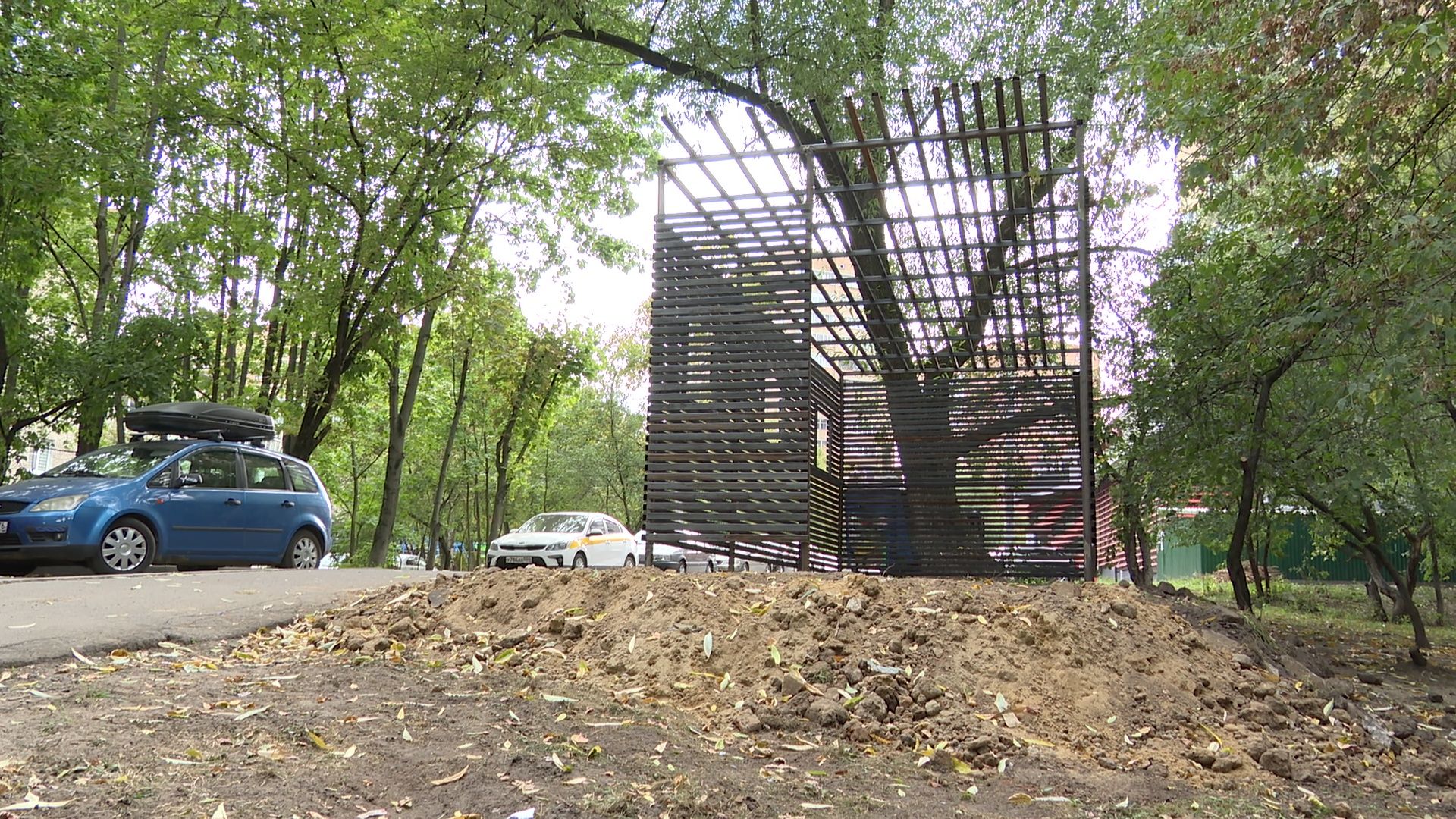 Реутов, контейнерные площадки, единый стиль, мусор, мусорные контейнеры,