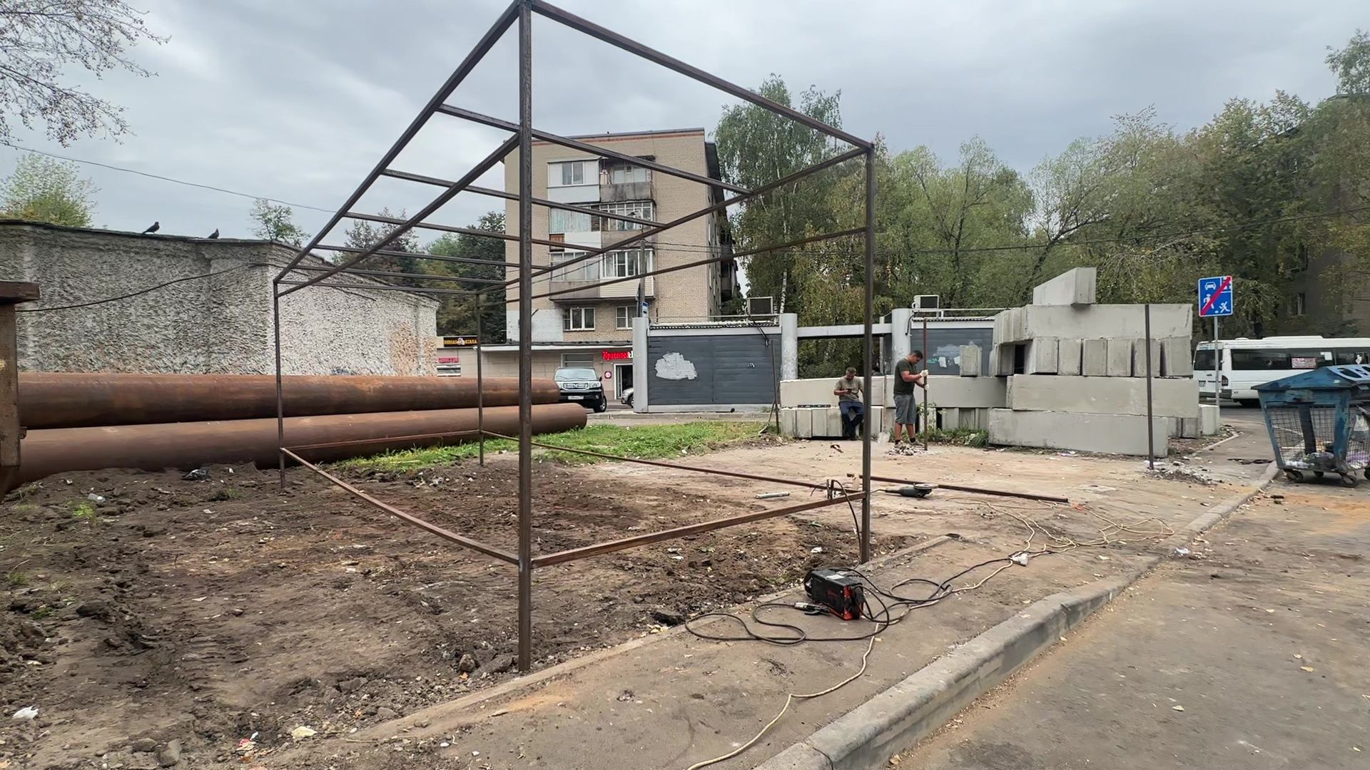 Реутов, контейнерные площадки, единый стиль, мусор, мусорные контейнеры,