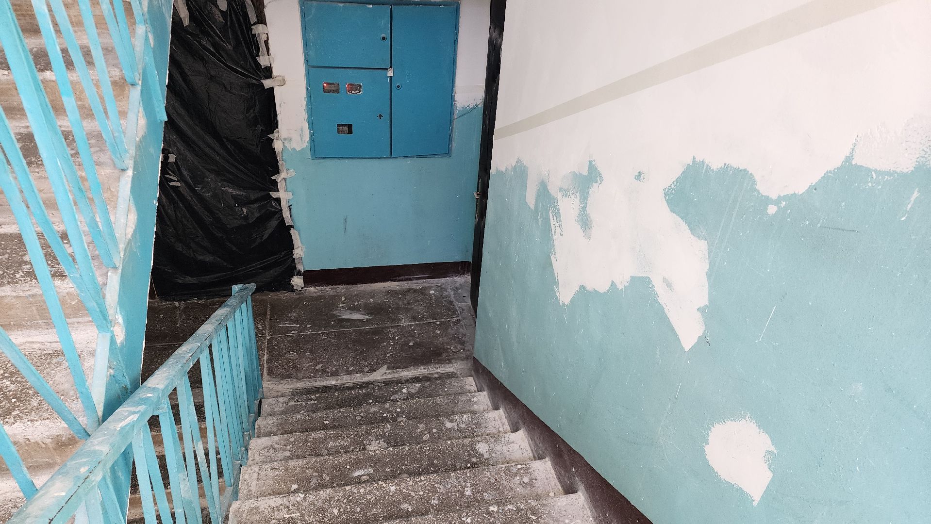 Бронницы, Косметический ремонт подъездов, ЖКХ, Ремонт подъездов на Советской,