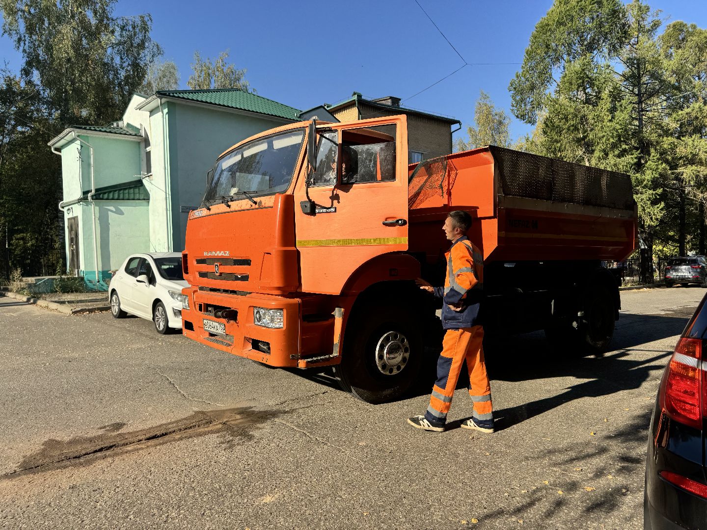 шаховская, ямочный ремонт, ямочный ремонт дорог, коммунальная служба,