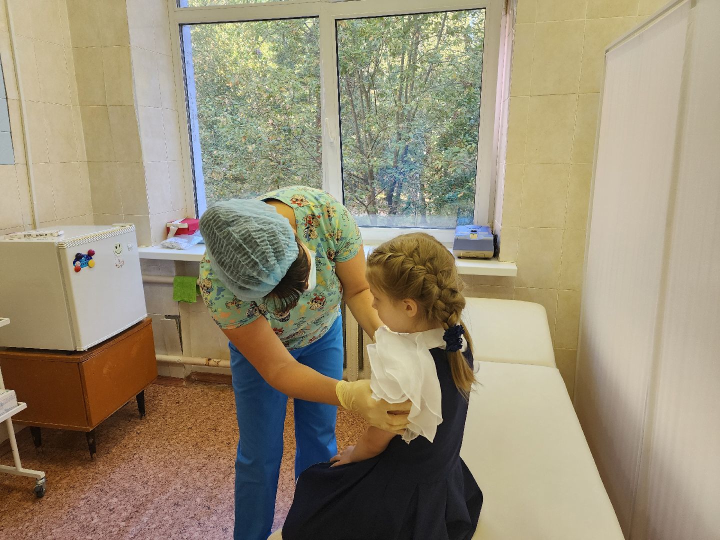 красноармейск, городской округ пушкинский, прививка от гриппа, профилактическая кампания,