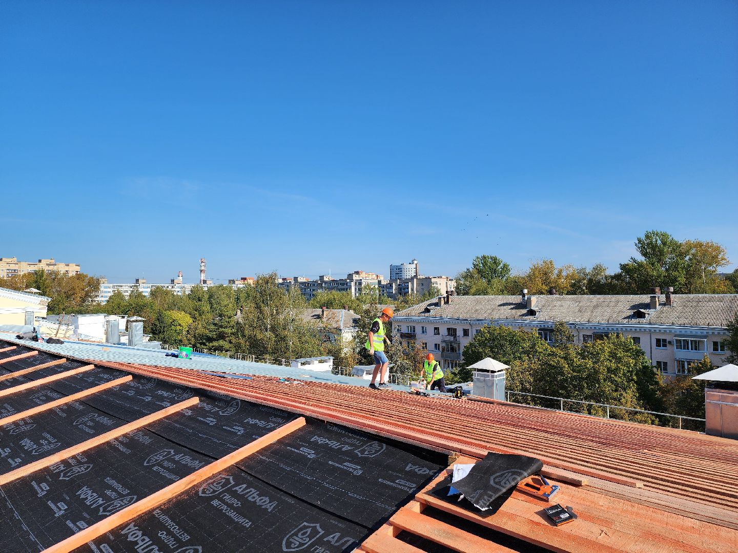 Дубна, Ремонт кровли, капремонт,