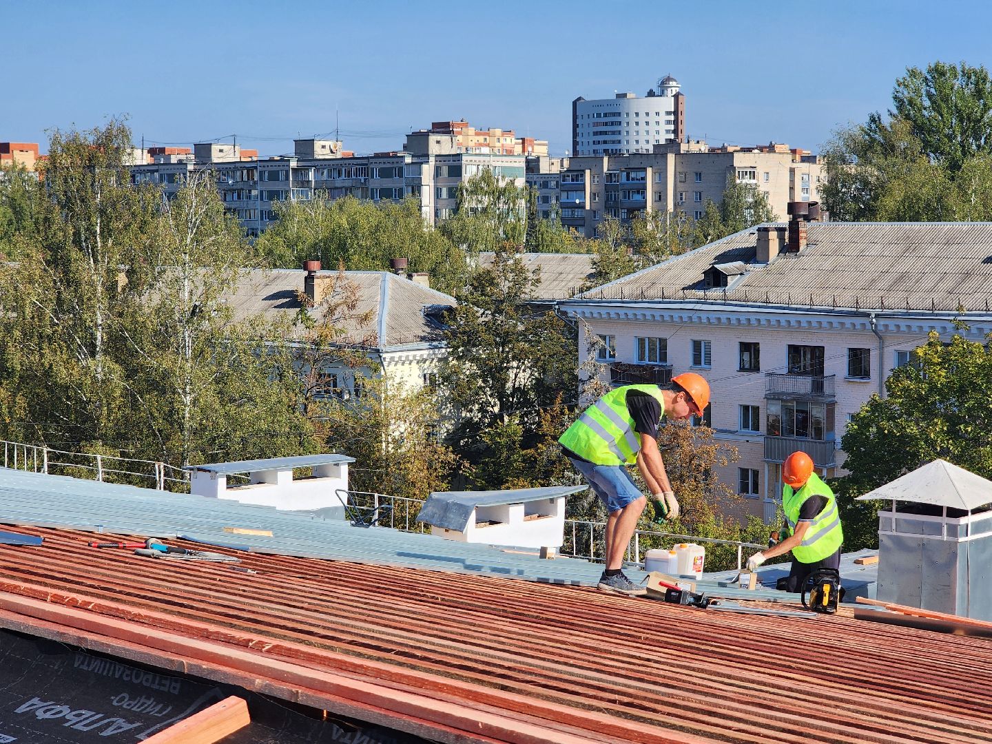 Дубна, Ремонт кровли, капремонт,