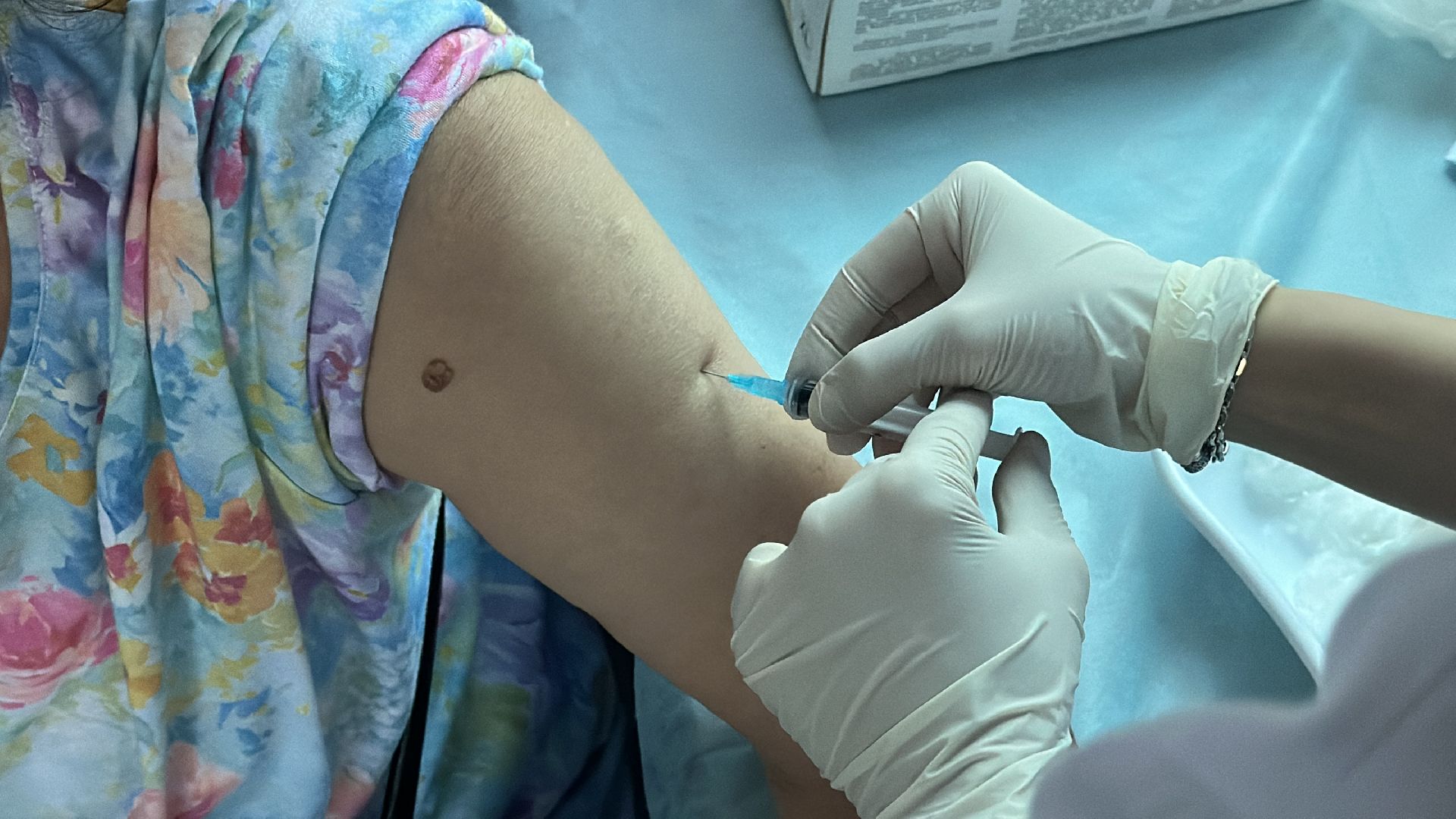 Клин, общество, медицина, врачи, вакцинация от гриппа,