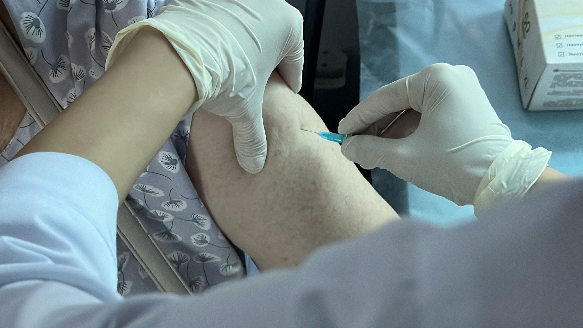 Клин, общество, медицина, врачи, вакцинация от гриппа,