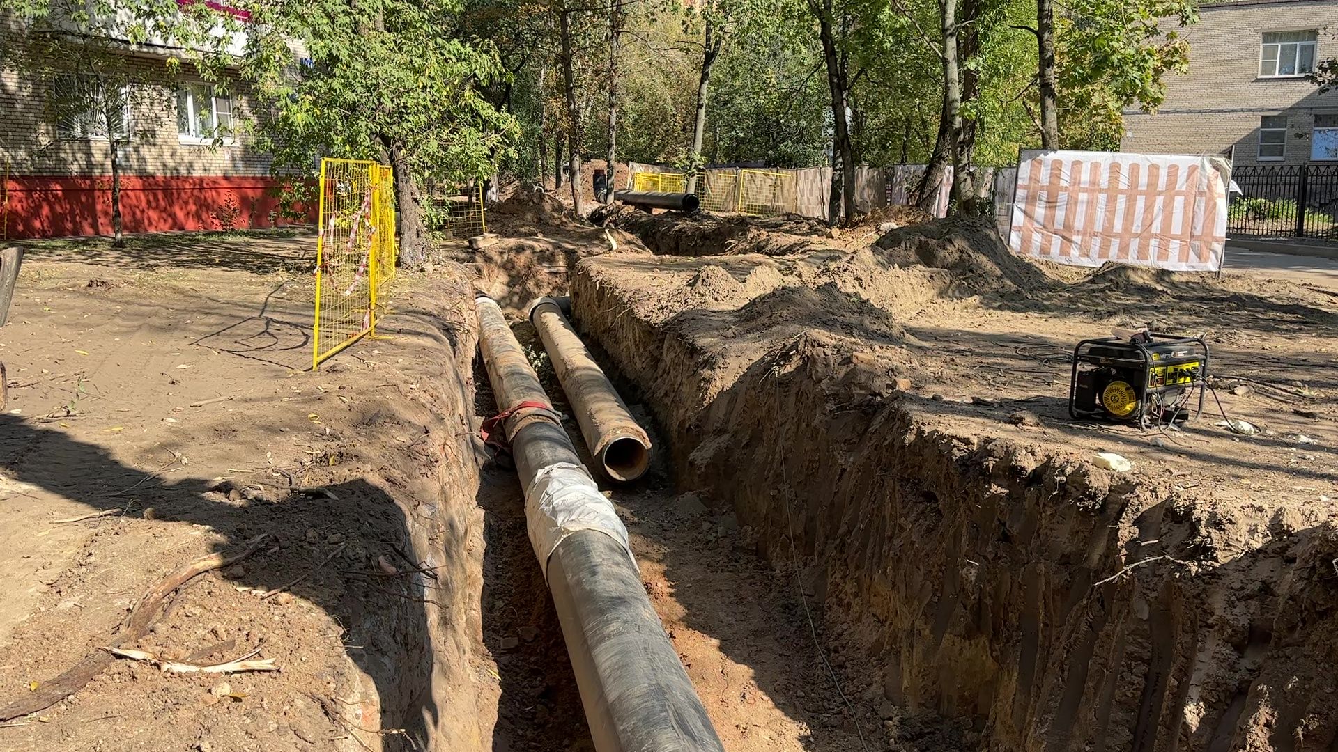 Реутов, трубы, реконструкция, байпасы, теплоснабжение,ремонт,