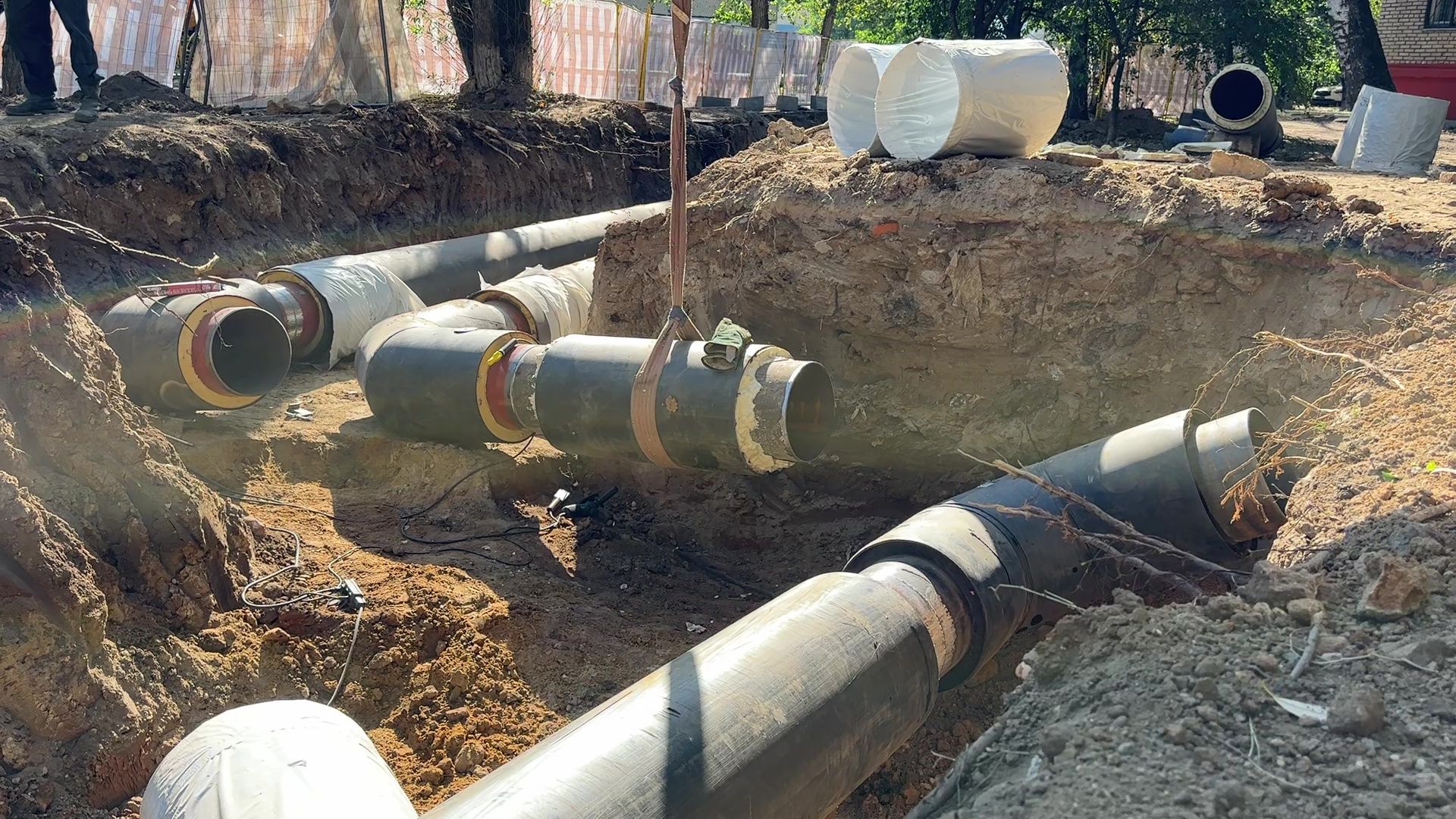 Реутов, трубы, реконструкция, байпасы, теплоснабжение,ремонт,