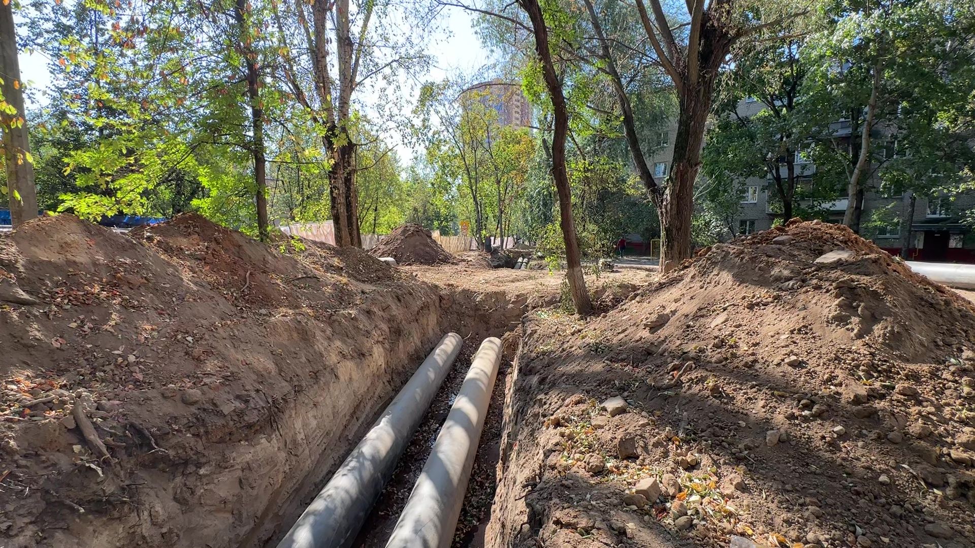 Реутов, трубы, реконструкция, байпасы, теплоснабжение,ремонт,