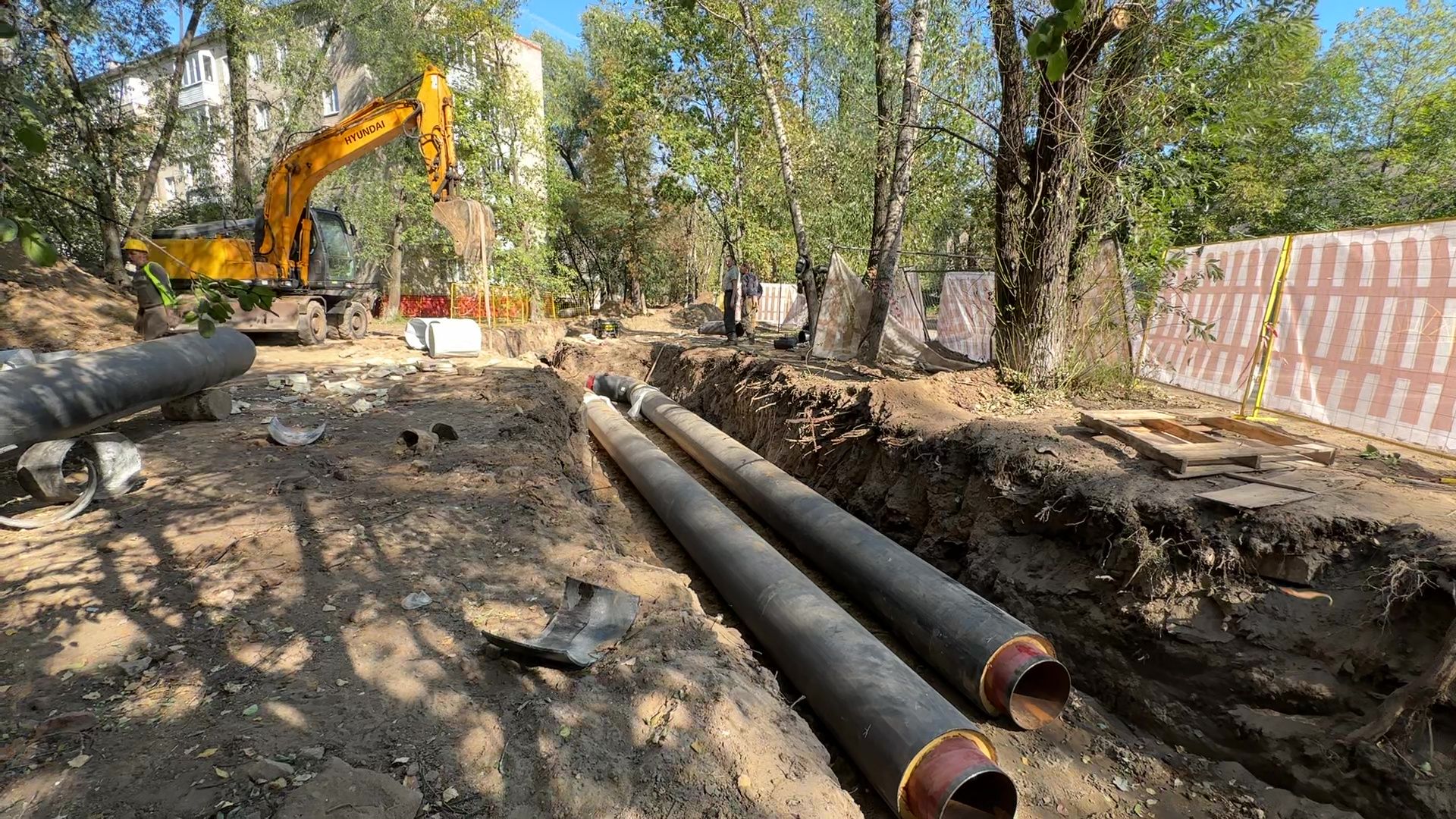 Реутов, трубы, реконструкция, байпасы, теплоснабжение,ремонт,