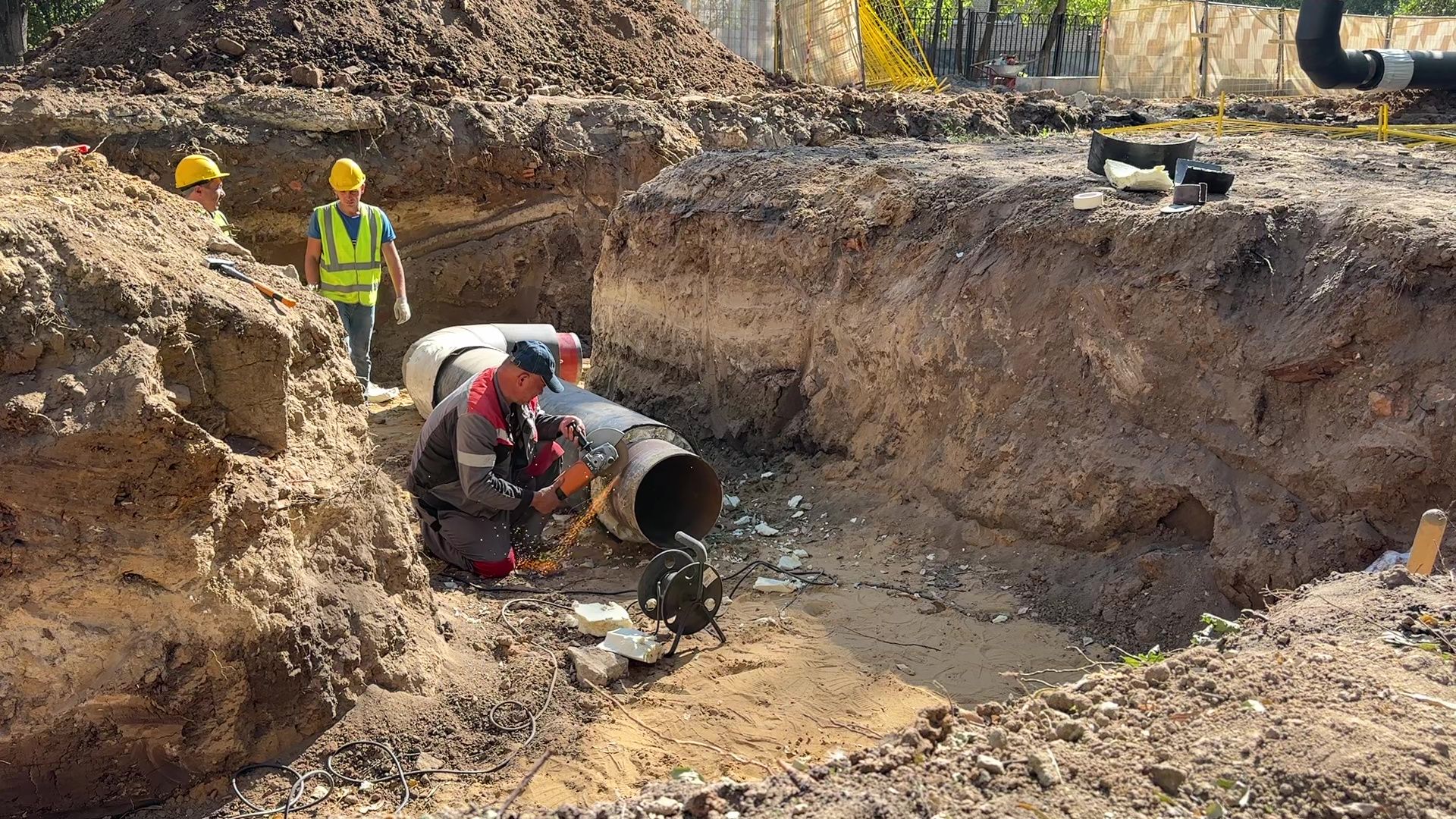 Реутов, трубы, реконструкция, байпасы, теплоснабжение,ремонт,