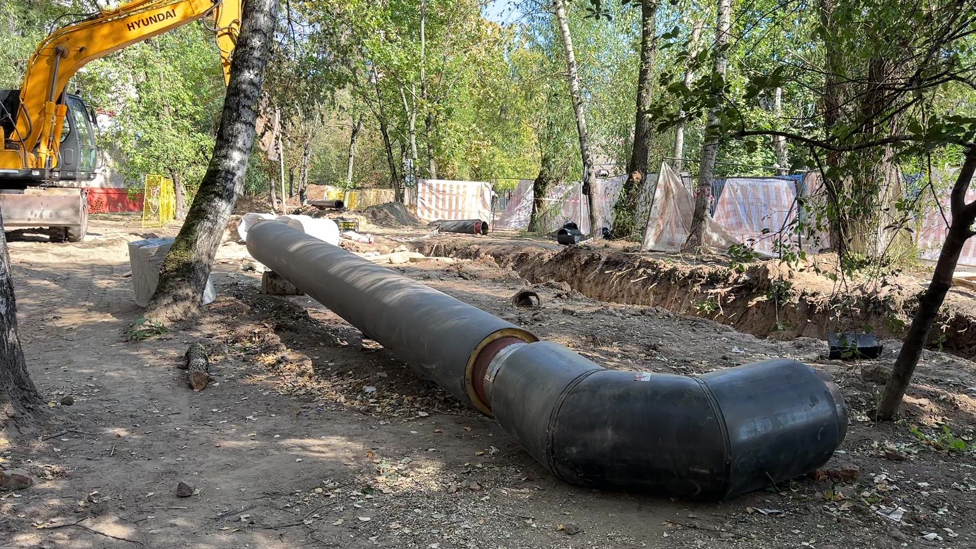 Реутов, трубы, реконструкция, байпасы, теплоснабжение,ремонт,