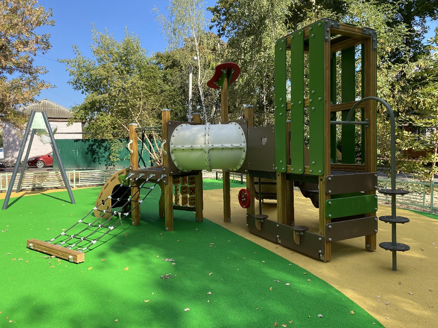 луховицы, благоустойство, детские площадки, игровые комплексы,