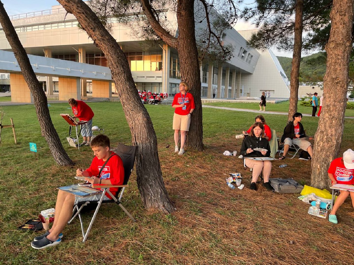грандиозный пленэр, Россия Дети, Орленок, Ногинск, Богородский городской округ,