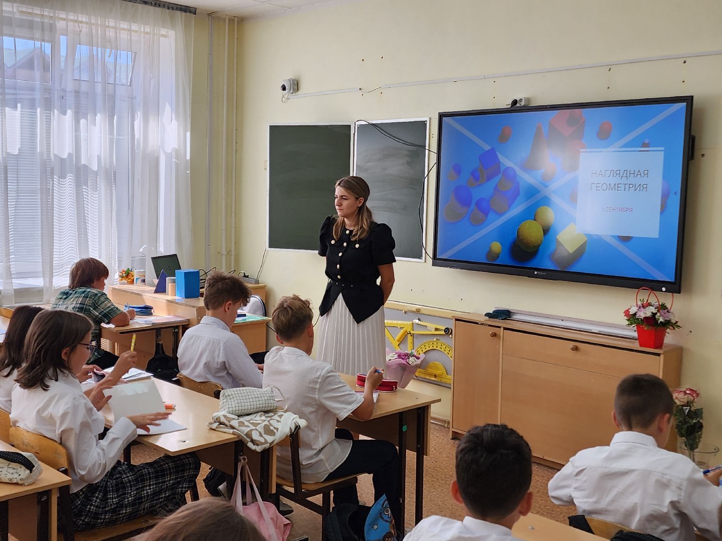 Чехов, школа 3, новый учитель, преподаватель математики, Анастасия Гроза, биография, целевое обучение, целевое направление, глава округа михаил собакин, меры поддержки, помощь молодым педагогам,