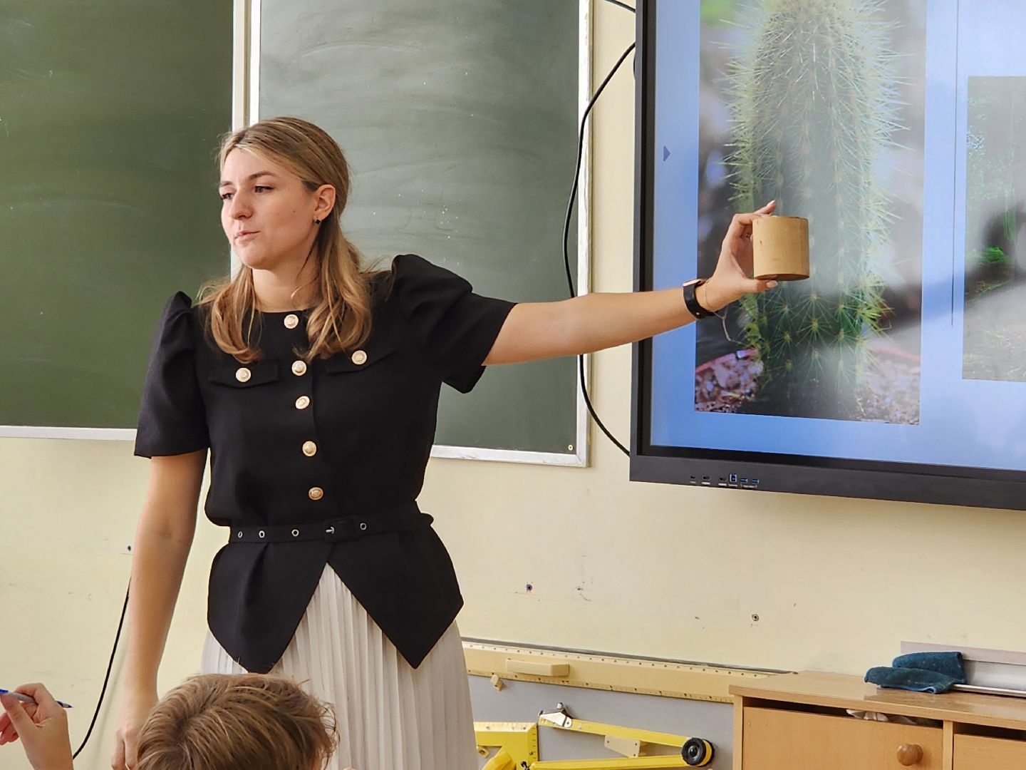 Чехов, школа 3, новый учитель, преподаватель математики, Анастасия Гроза, биография, целевое обучение, целевое направление, глава округа михаил собакин, меры поддержки, помощь молодым педагогам,