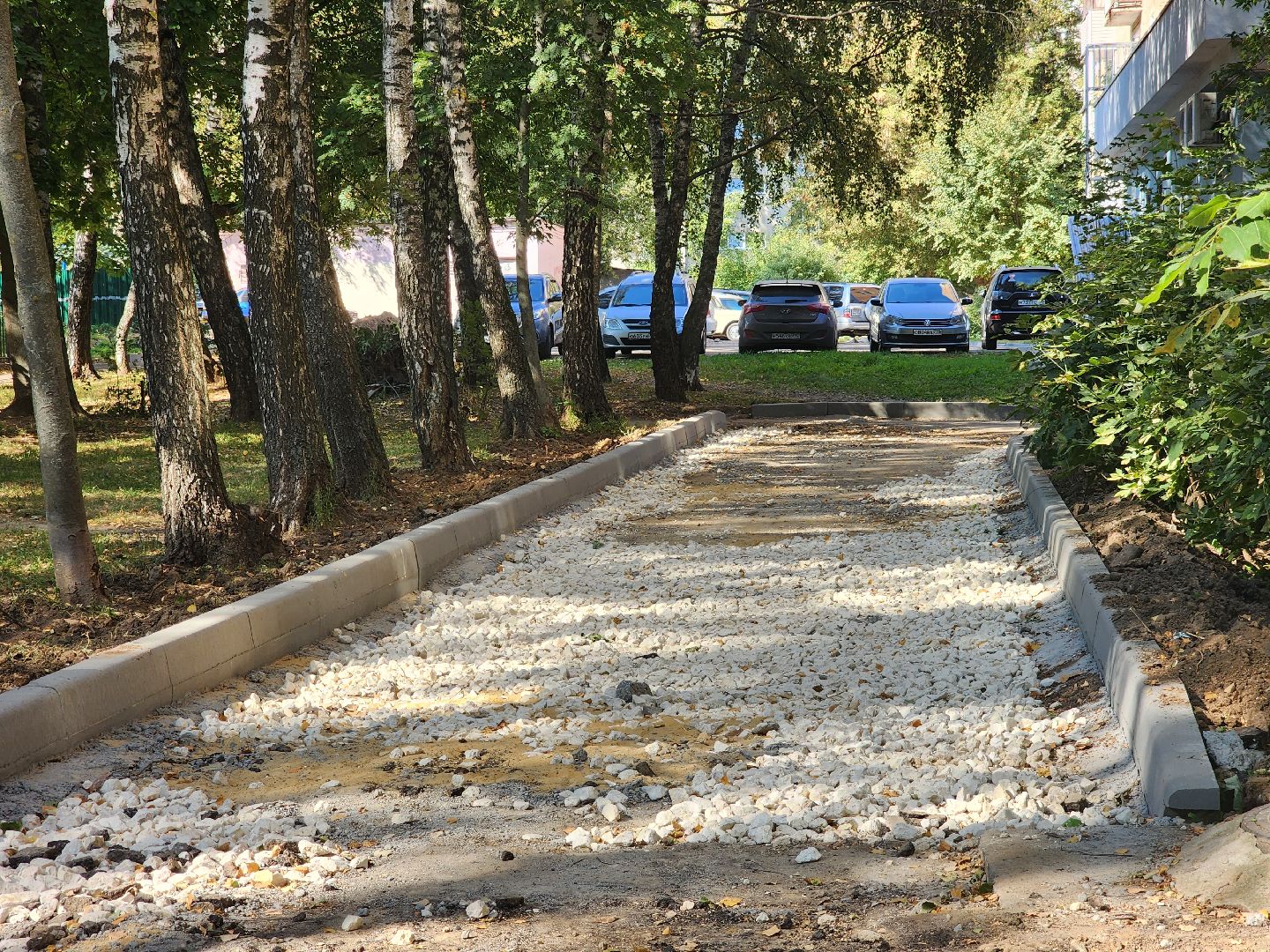 Коломна, комплексное благоустройство дворов,