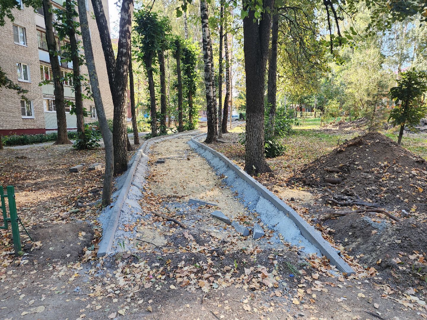 Коломна, комплексное благоустройство дворов,