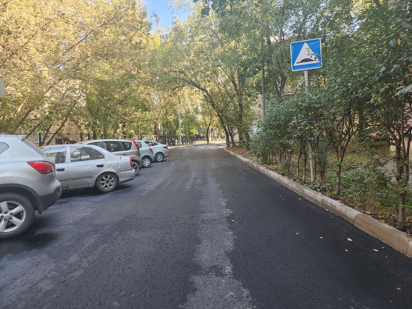 Благоустройство, придомовая территория, замена асфальта во дворе,