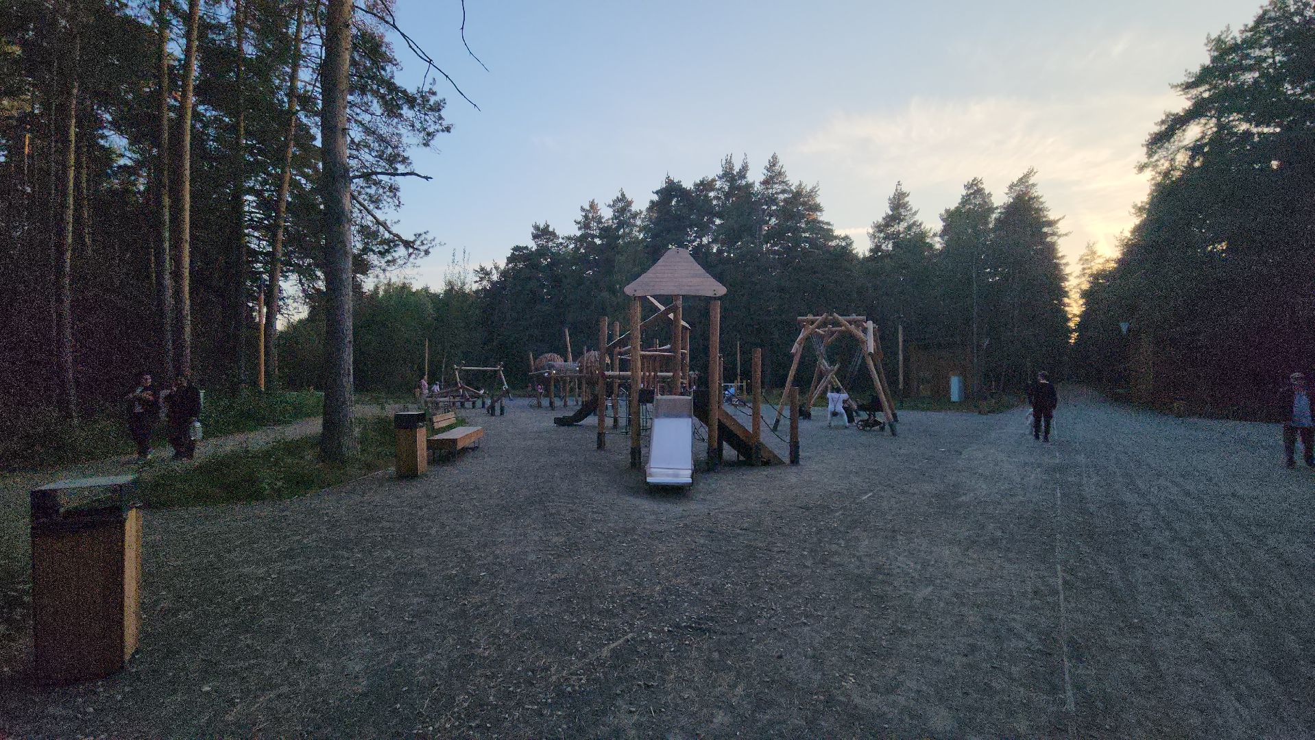 люберцы, парк Лесная опушка, жители,