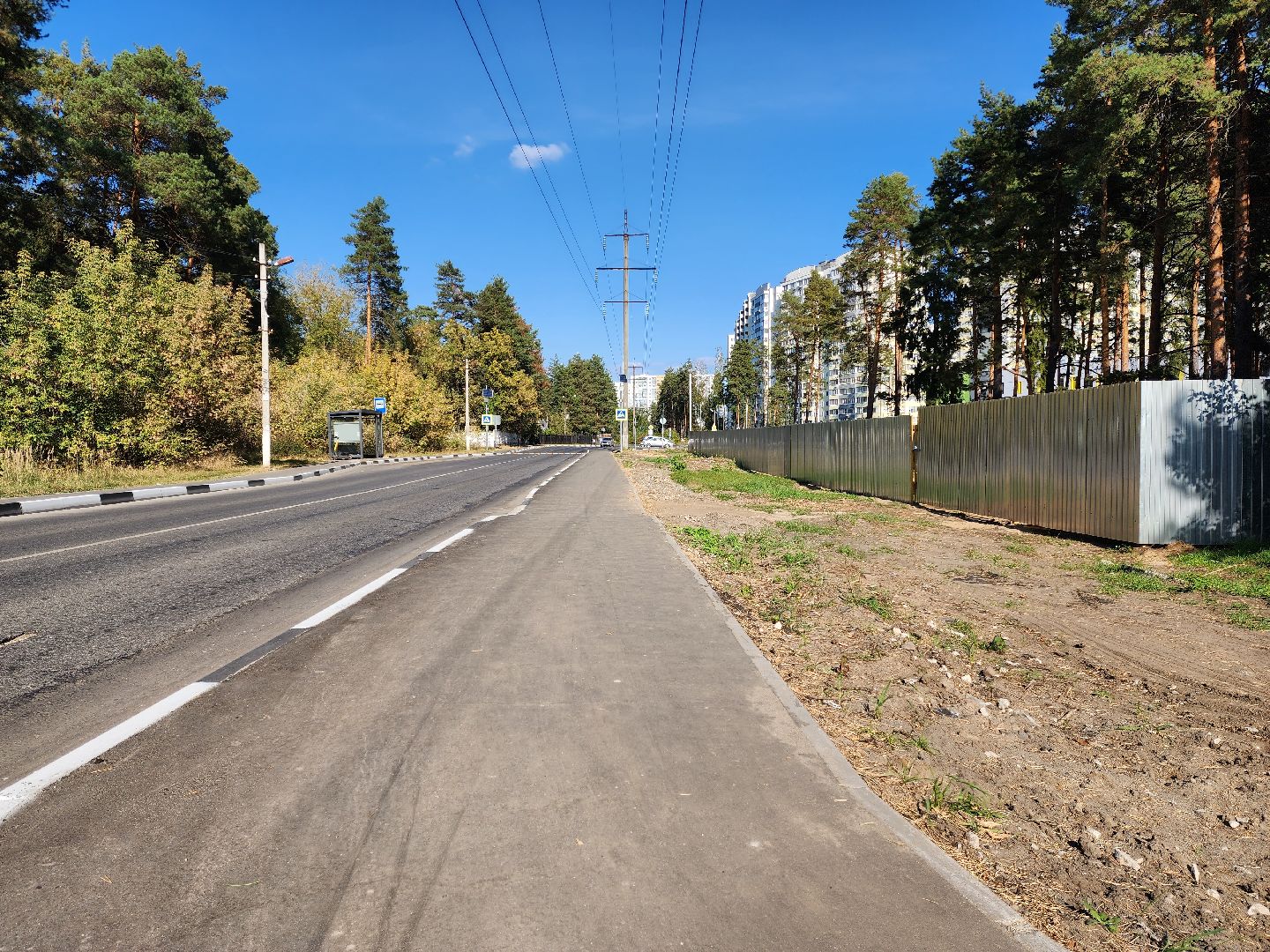 раменское, дороги, пешеходный путь от детского сада к школе,