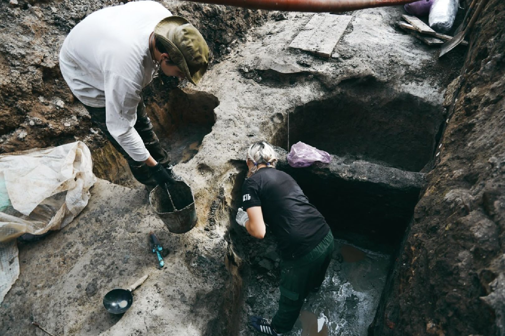 Археологи, Раскопки, Сергиев Посад, Троице-Сергиева лавра, История, Эксклюзив,