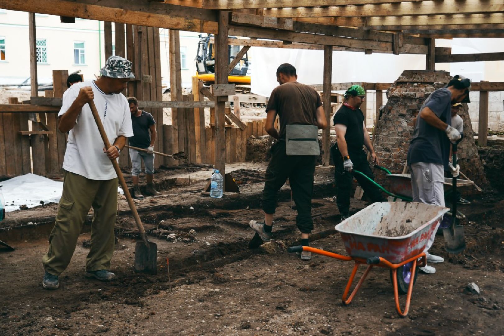 Археологи, Раскопки, Сергиев Посад, Троице-Сергиева лавра, История, Эксклюзив,