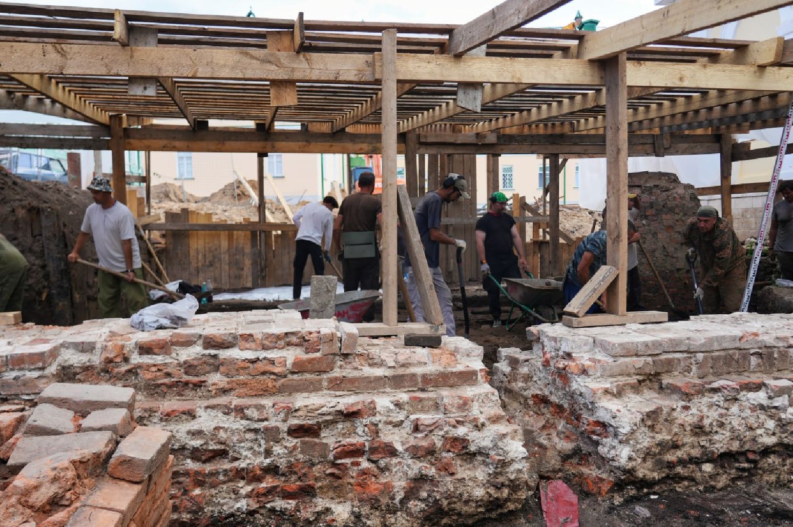 Археологи, Раскопки, Сергиев Посад, Троице-Сергиева лавра, История, Эксклюзив,