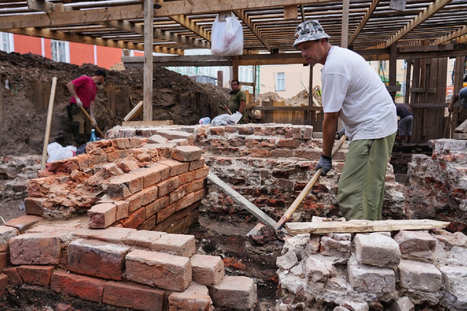 Археологи, Раскопки, Сергиев Посад, Троице-Сергиева лавра, История, Эксклюзив,