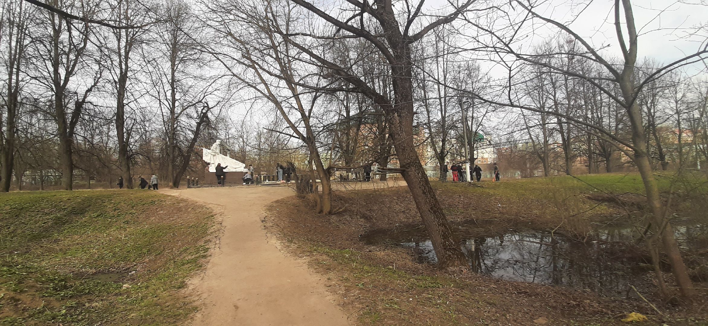 День победы, субботник, Наро-Фоминск, воинские захоронения