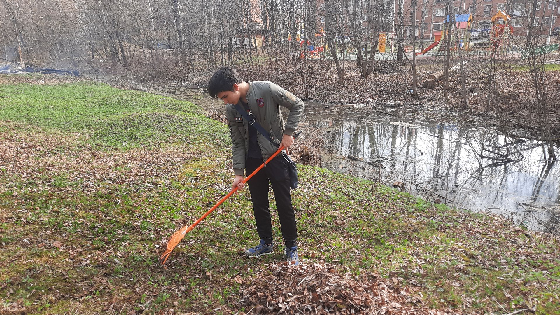День победы, субботник, Наро-Фоминск, воинские захоронения
