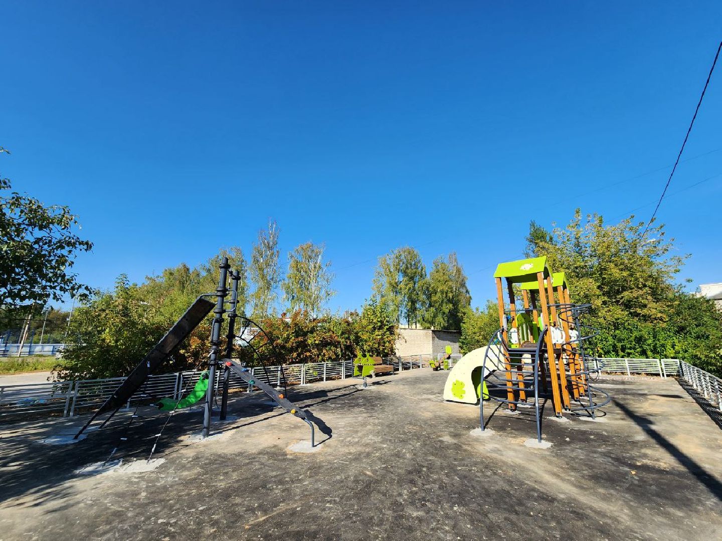 можайск, можайский городской округ, подмосковье, детские площадки, модернизация детских площадок, наше подмосковье, обновление игровых комплексов, губернаторская программа,