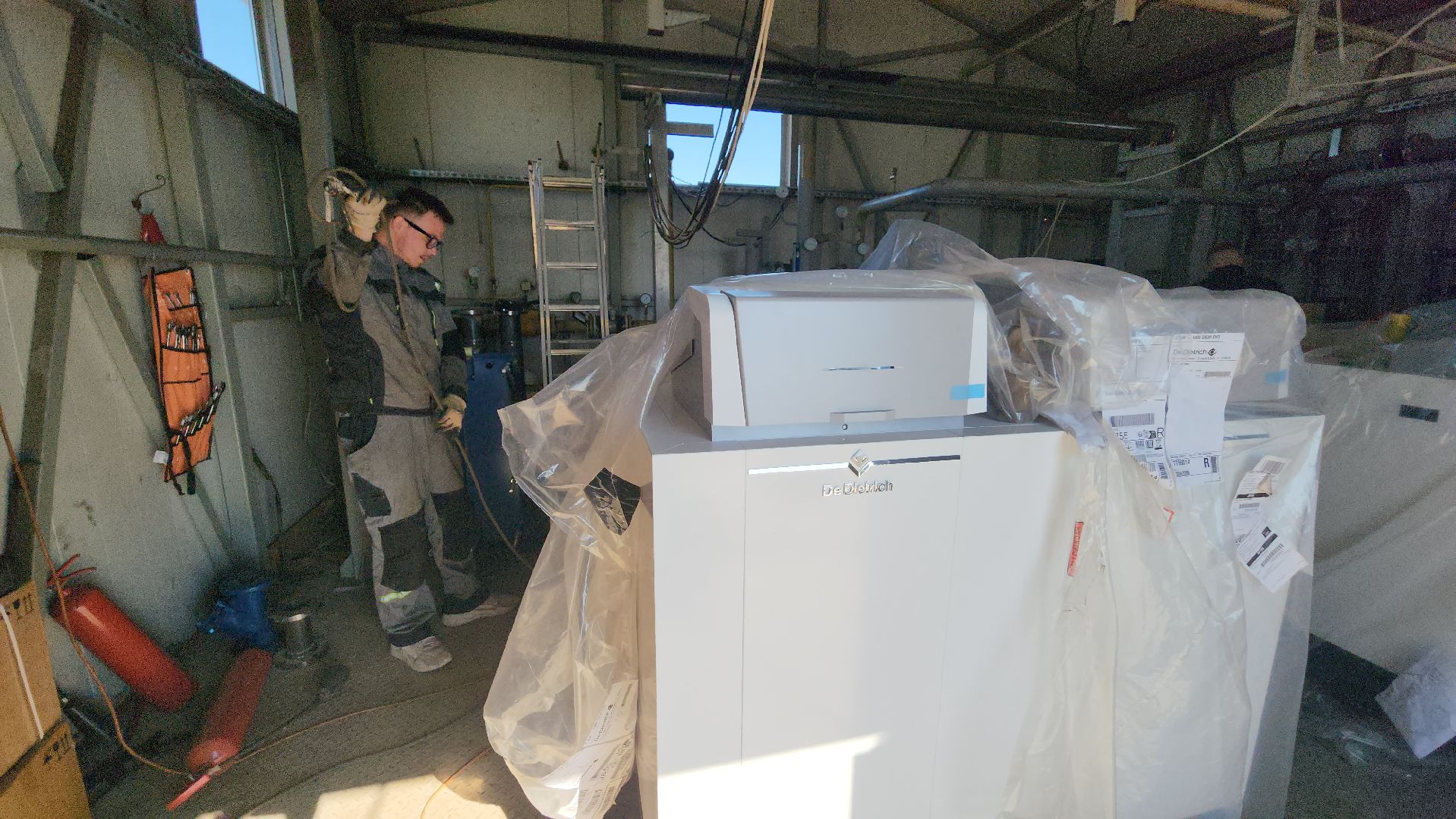 серпухов, улица юбилейная, крышная котельная, подготовка домов к зимнему периоду, начало отопительного сезона, УК ООО ЕДС Серпухов »,