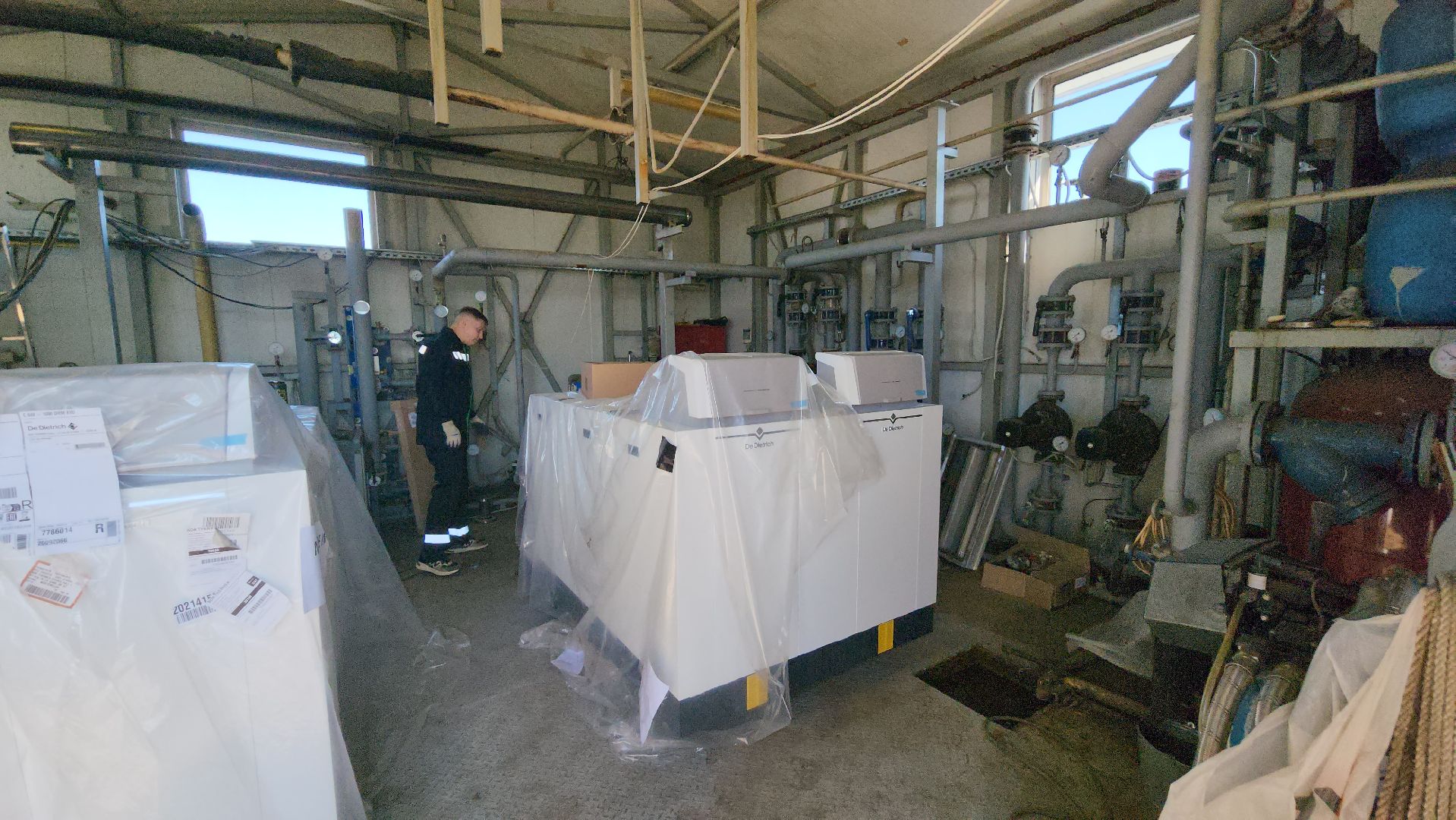 серпухов, улица юбилейная, крышная котельная, подготовка домов к зимнему периоду, начало отопительного сезона, УК ООО ЕДС Серпухов »,