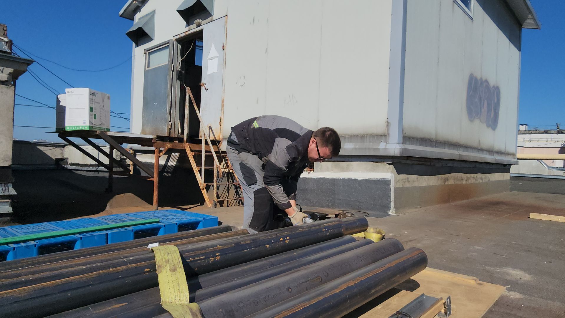 серпухов, улица юбилейная, крышная котельная, подготовка домов к зимнему периоду, начало отопительного сезона, УК ООО ЕДС Серпухов »,