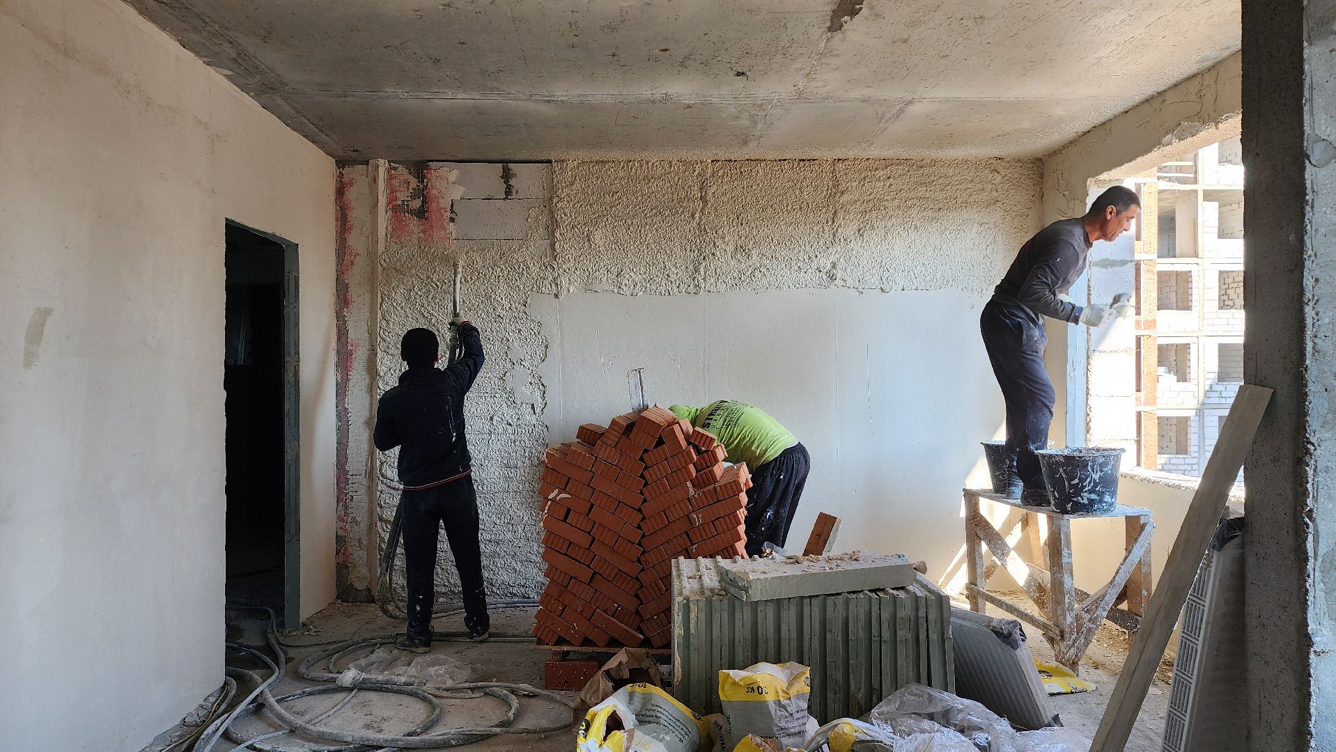 строительство, переселение из аварийного жилья, строительство домов для переселенцев, Старая Купавна, Богородской городской округ,