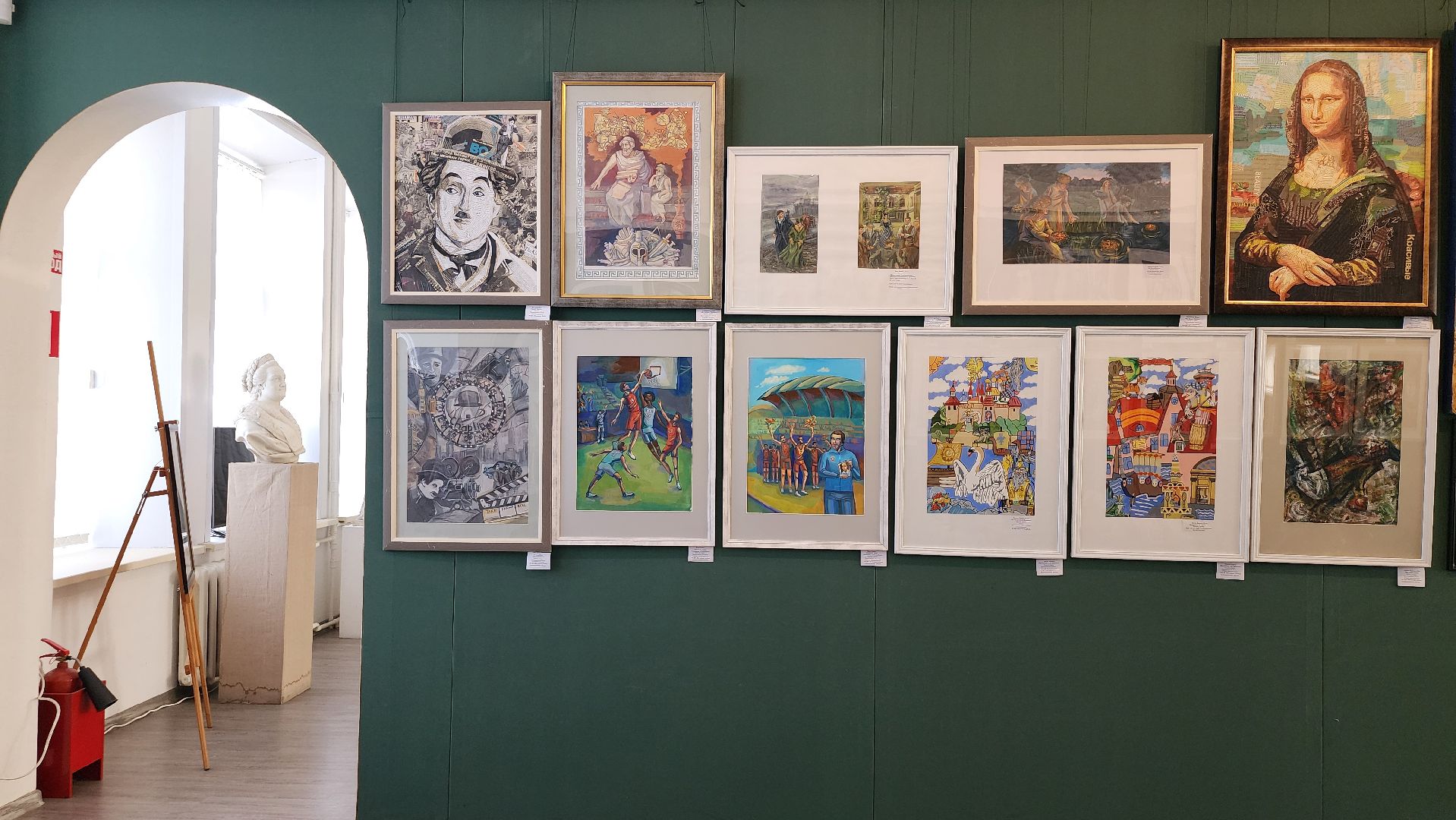 выставка дипломных работ, детская художественная школа, искусство, Ногинск, Богородский городской округ,